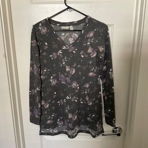 LOGO Lounge Grey Floral Thermal - Size XXS